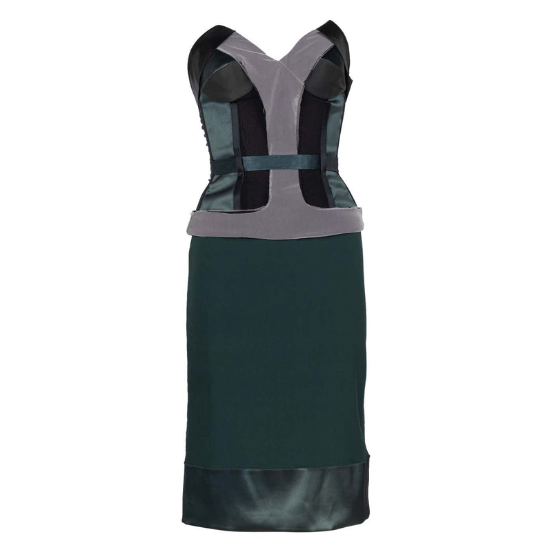 Stella McCartney F/W 2003 Runway Strapless Corset Dress Basha Gold Stella McCartney F/W 2003 Runway Strapless Corset Dress Basha Gold