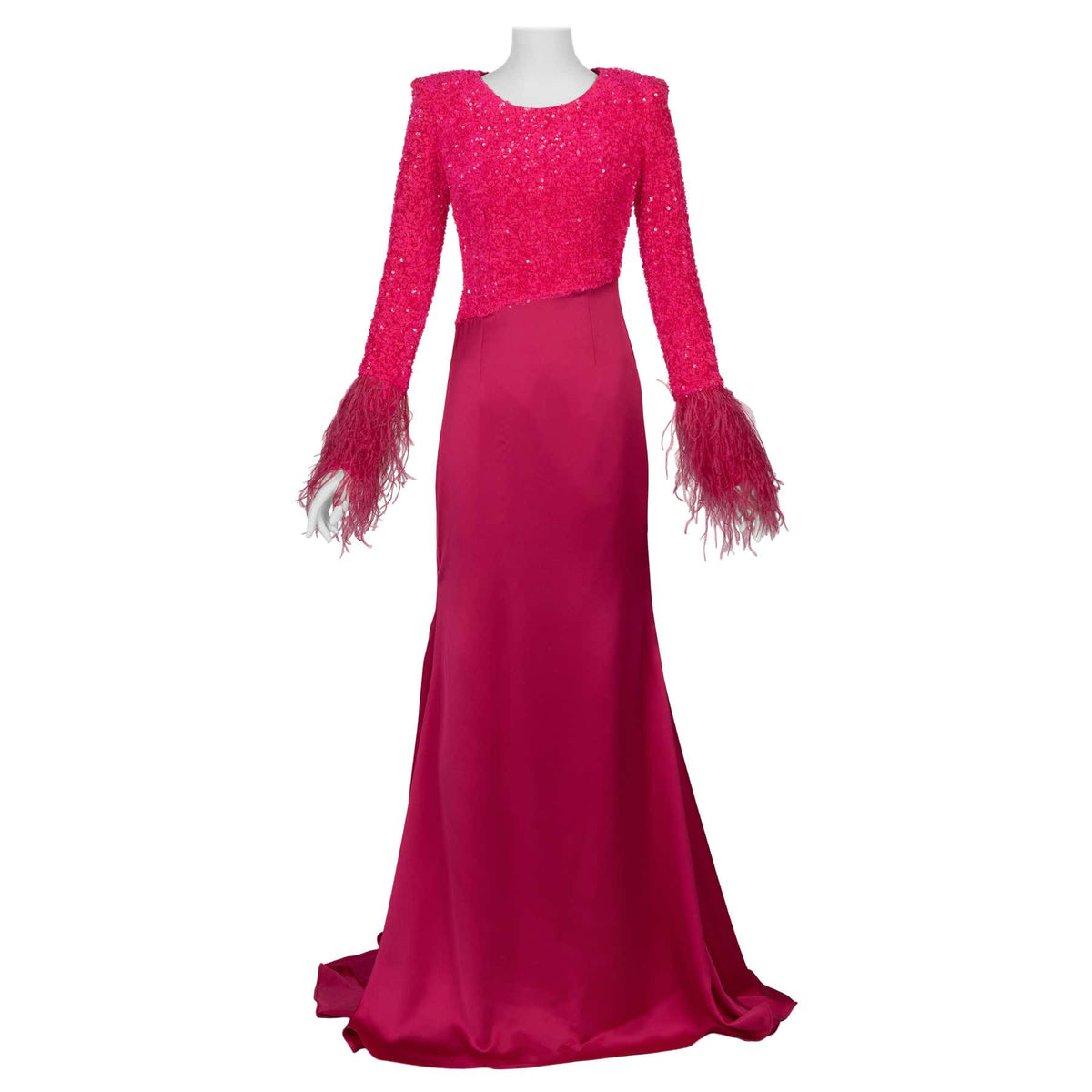 saks evening dresses 1980s Fifth Avenue Gown - Wedding - White - Gold and Silver Glitter - Art Deco Designs - Maxi Dress - Dolman Sleeves - Evening it can be comfortably preferred for special invitations Modafeminen Saks  V-Neck Embroidered