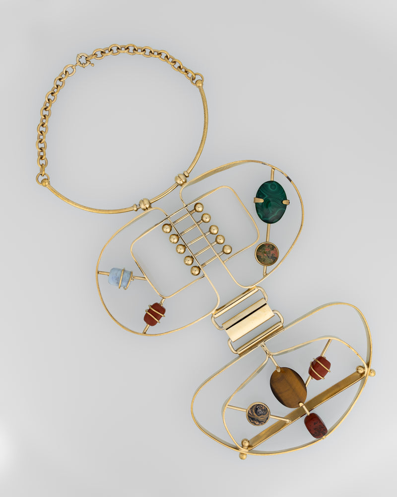 Missoni Fall 2008 Runway Body Necklace — Sculptural, Semi-Precious, Iconic