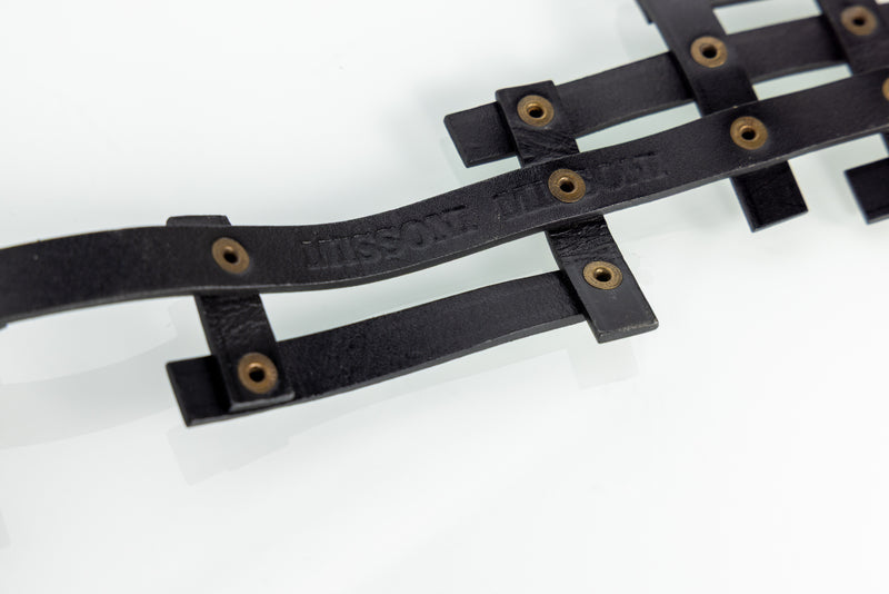 Missoni Fall 2007 Multicolor Leather Lattice Runway Belt