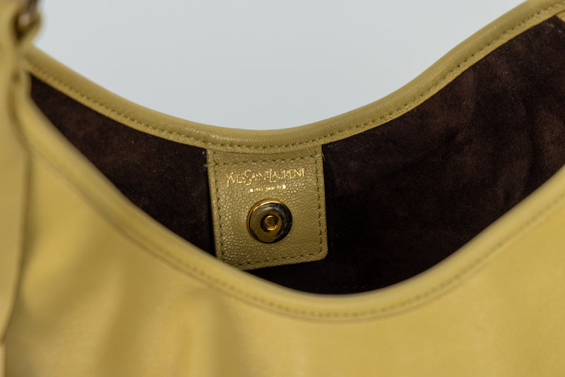 Yves Saint Laurent Tom Ford Butter Yellow Leather Mombasa Bag, 2004