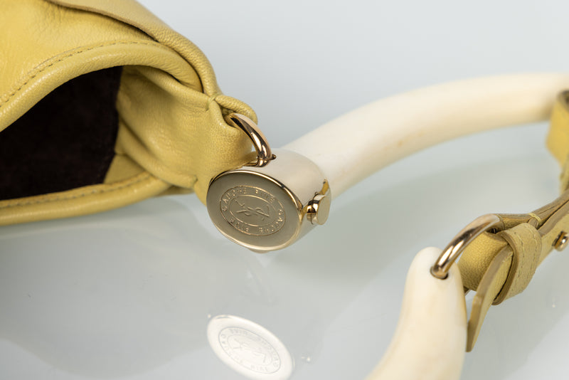 Yves Saint Laurent Tom Ford Butter Yellow Leather Mombasa Bag, 2004