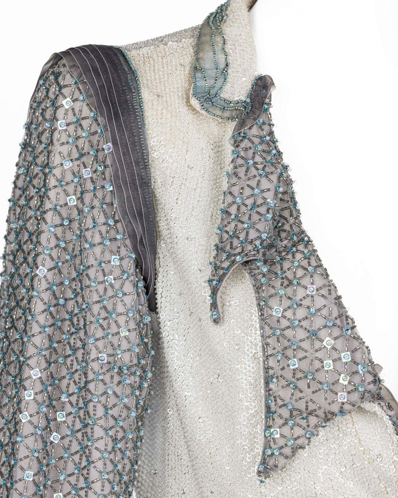 Giorgio Armani Beaded Crystal & Sequin Jacket