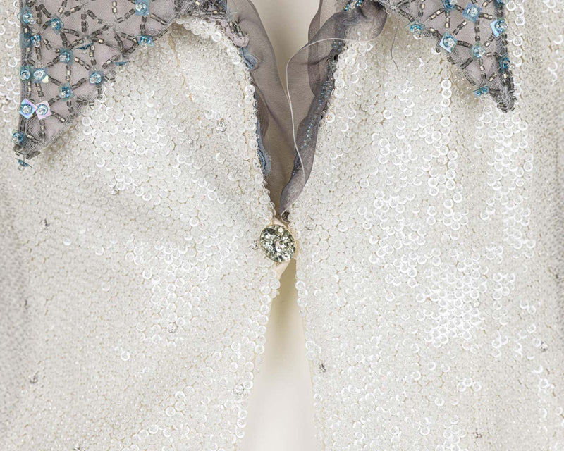 Giorgio Armani Beaded Crystal & Sequin Jacket