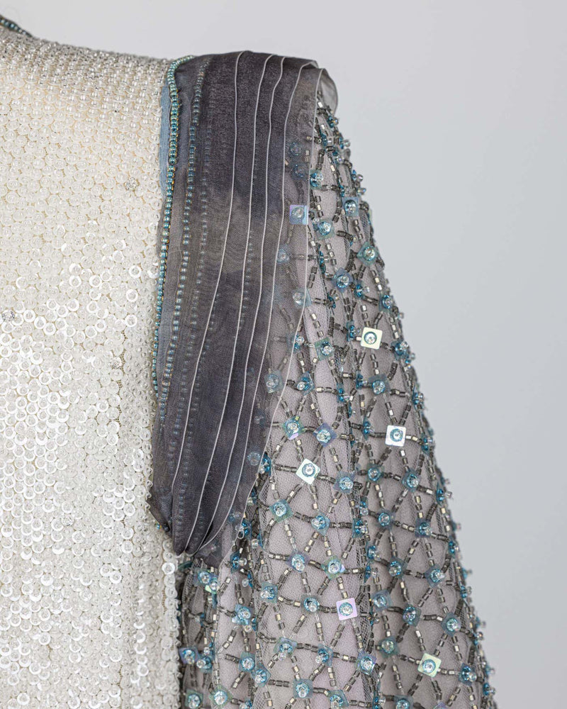 Giorgio Armani Beaded Crystal & Sequin Jacket