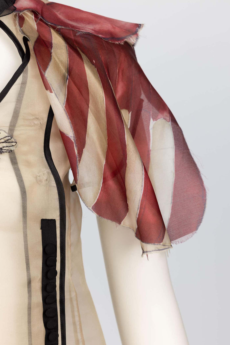 Prada Fairy Silk Organza Top Spring 2008 James Jean