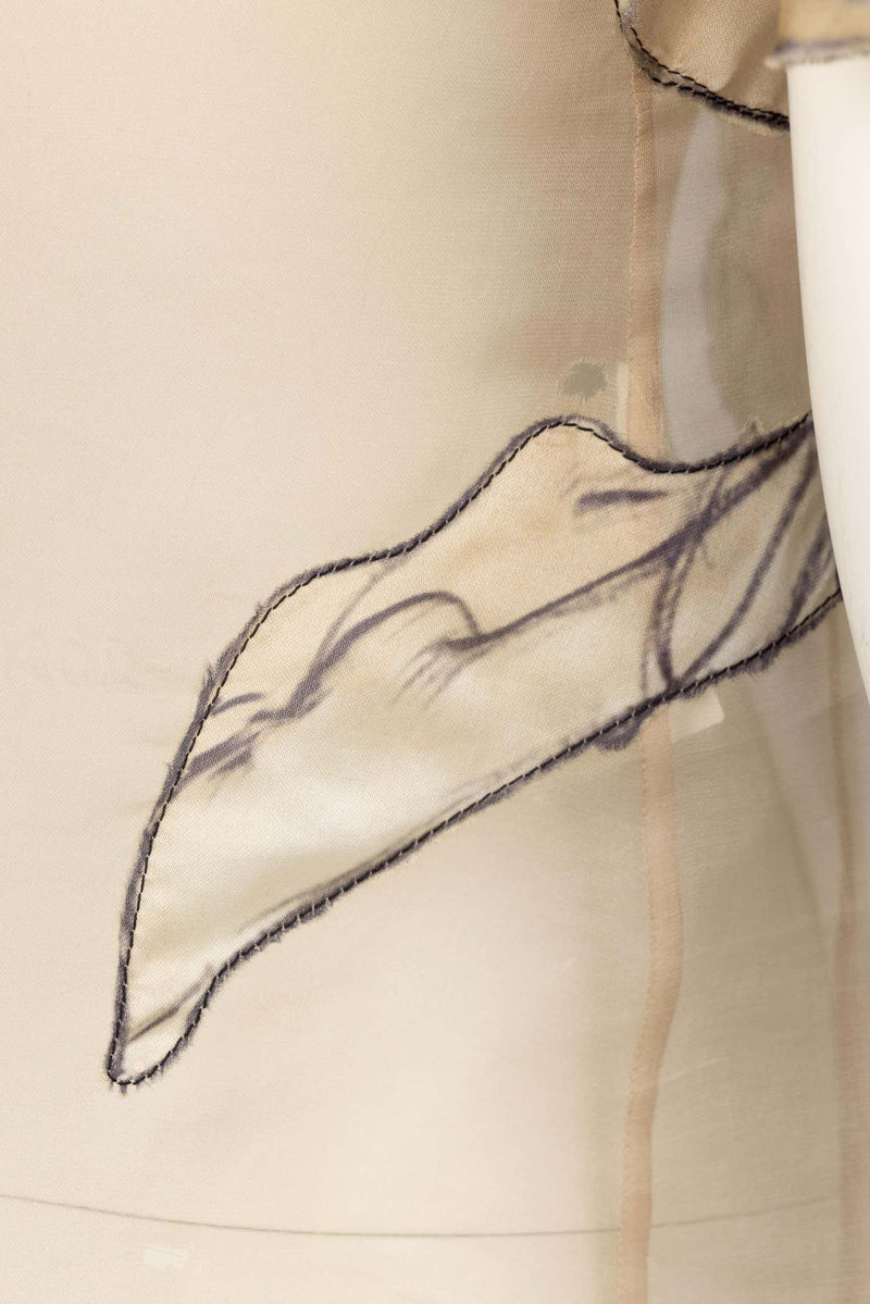 Prada Fairy Silk Organza Top Spring 2008 James Jean