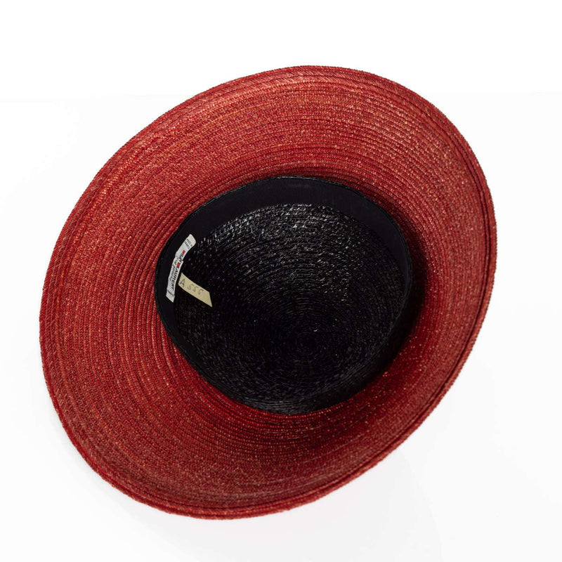 Yves Saint Laurent Black & Red Hat 1985 YSL