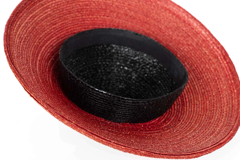 Yves Saint Laurent Black & Red Hat 1985 YSL