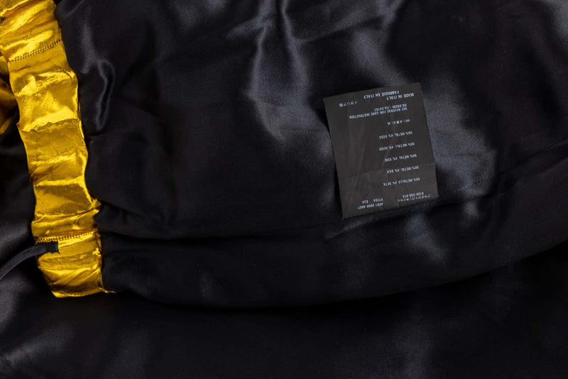 Prada Gold Metal Jacket Top & Skirt Set Spring 2009