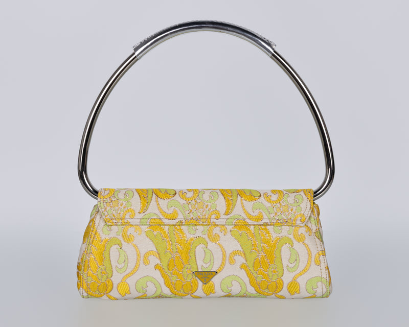 Prada Spring 2003 Jeweled Brocade Swing Bag – Iconic Y2K