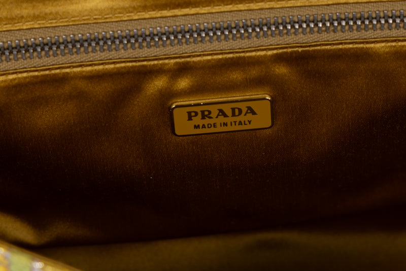 Prada Spring 2003 Jeweled Brocade Swing Bag – Iconic Y2K