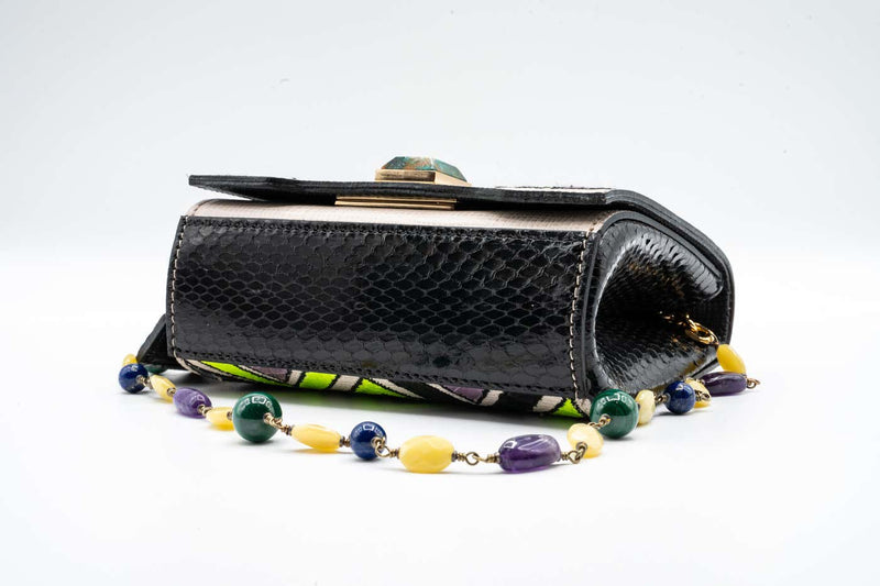 Andrew GN Multicolored Semi-precious Stones Bag F/W 2015