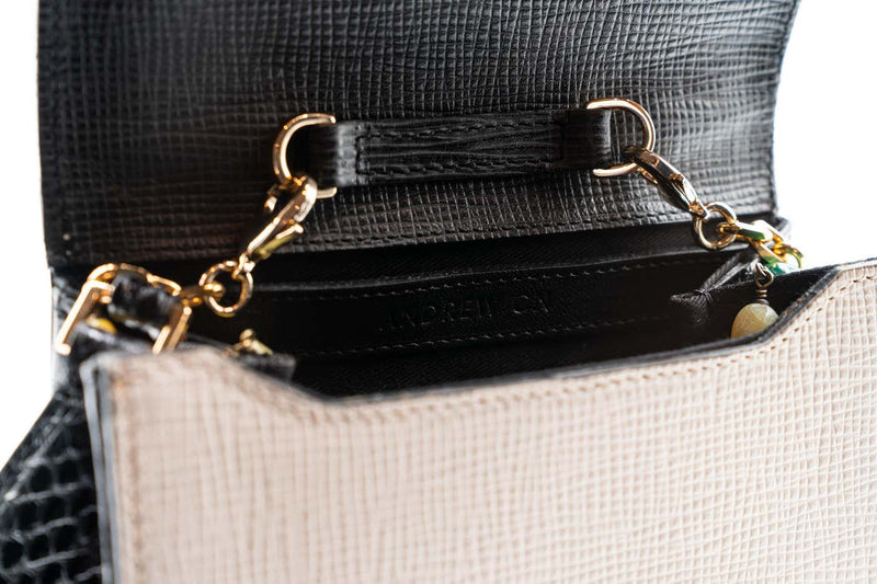 Andrew GN Multicolored Semi-precious Stones Bag F/W 2015