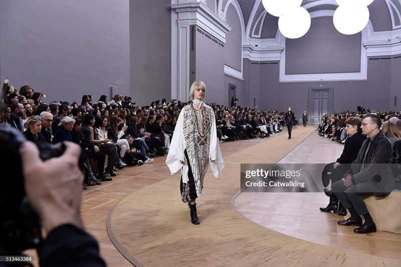 Chloé Fall 2016 Embroidered Caftan Dress Look 15 – Runway Clare Waight Keller
