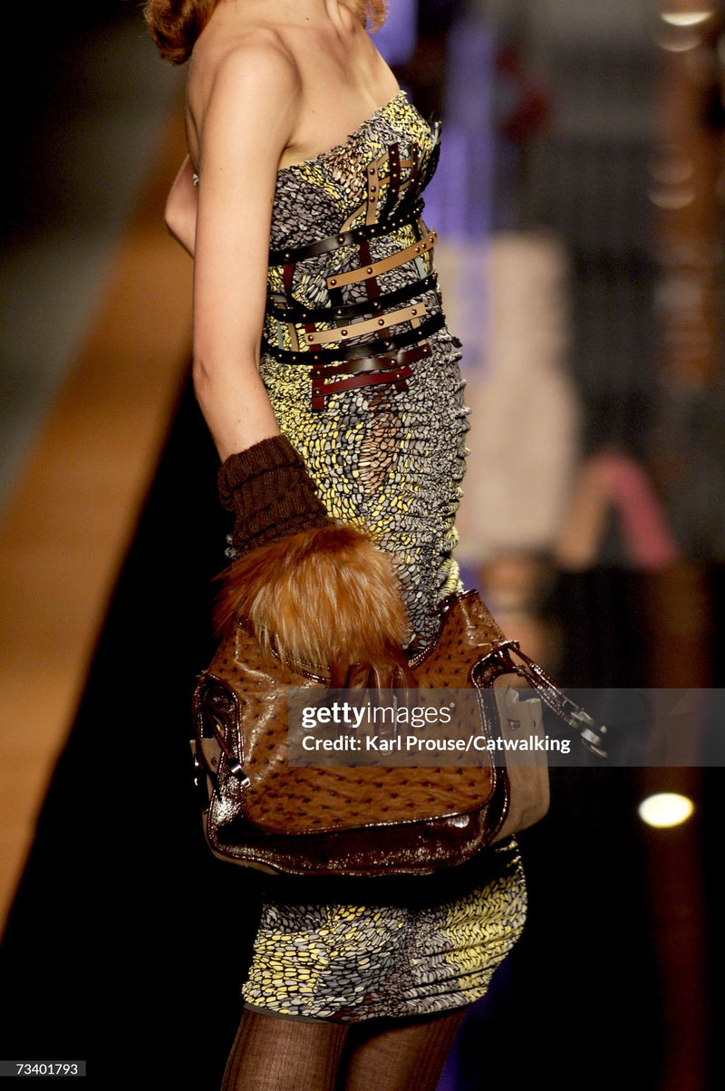 Missoni Fall 2007 Multicolor Leather Lattice Runway Belt