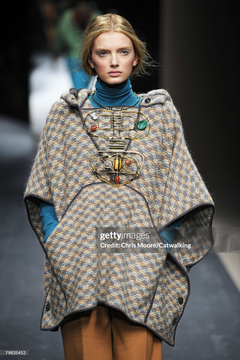 Missoni Fall 2008 Runway Body Necklace — Sculptural, Semi-Precious, Iconic