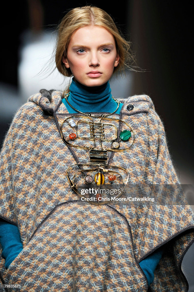 Missoni Fall 2008 Runway Body Necklace — Sculptural, Semi-Precious, Iconic