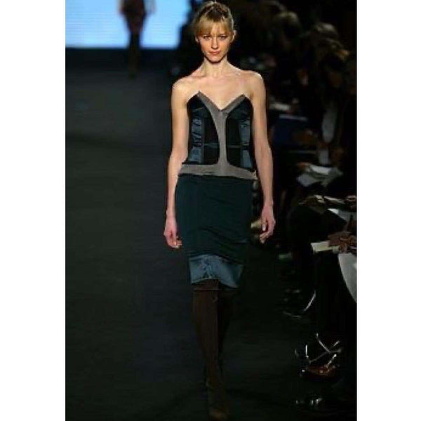 Stella McCartney F/W 2003 Runway Strapless Corset Dress