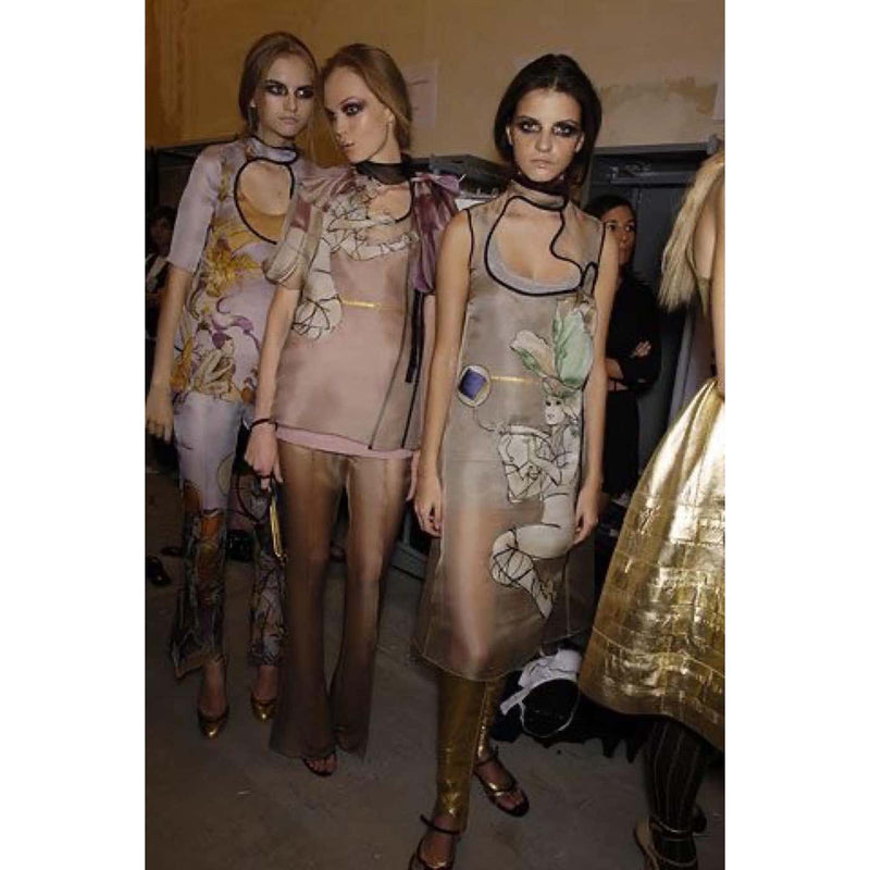 Prada Fairy Silk Organza Top Spring 2008 James Jean