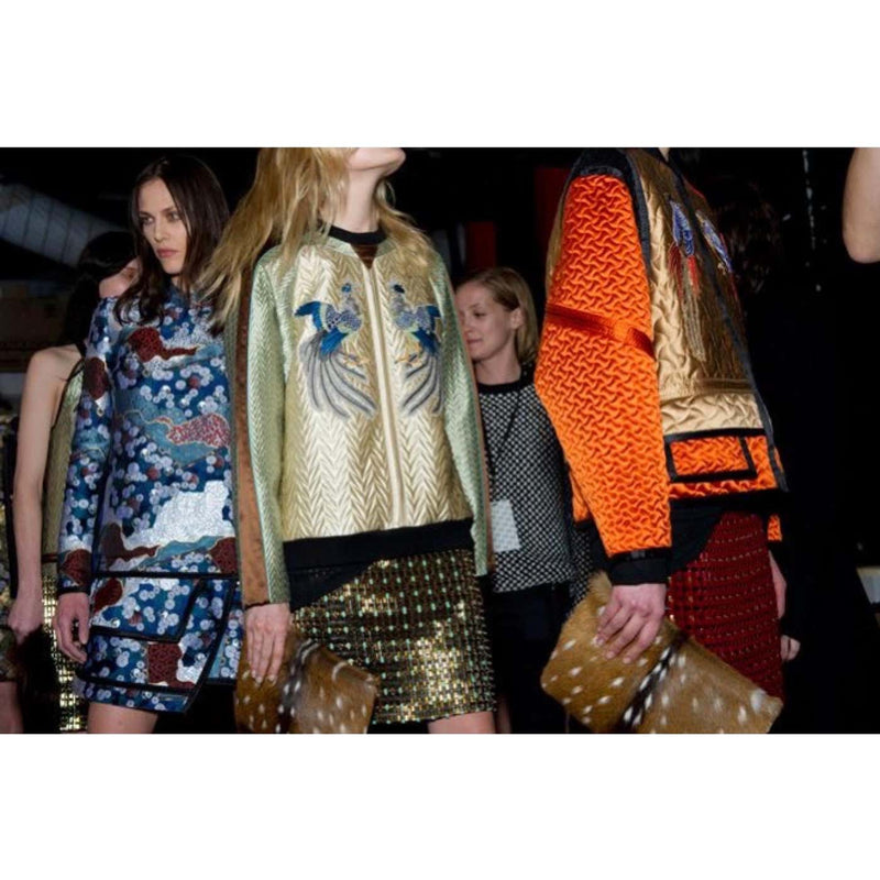 Proenza Schouler Fall 2012 Brocade Dress/Coat