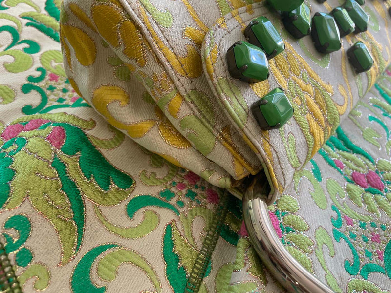 Prada Spring 2003 Jeweled Brocade Swing Bag – Iconic Y2K