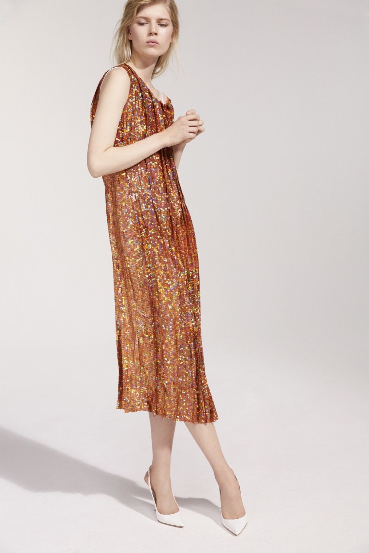 nina ricci sequin dress Nina Ricci sequin-embellished Fringed Mini Dress | Black