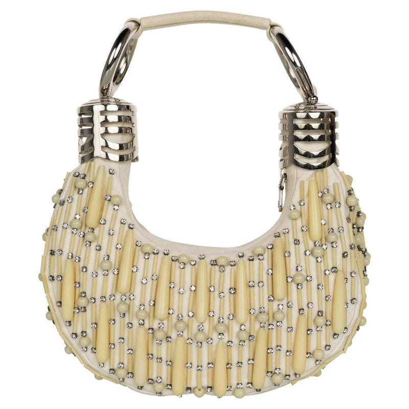 Vintage Chloé Phoebe Philo Beaded Crystal Bracelet Bag