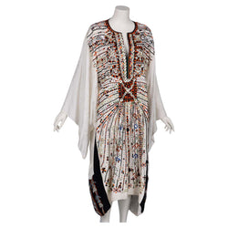 Chloé Fall 2016 Embroidered Caftan Dress Look 15 – Runway Clare Waight Keller