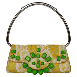 Prada Spring 2003 Jeweled Brocade Swing Bag – Iconic Y2K