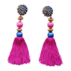 Yves Saint Laurent Runway Tassel Earrings 1991 YSL documented