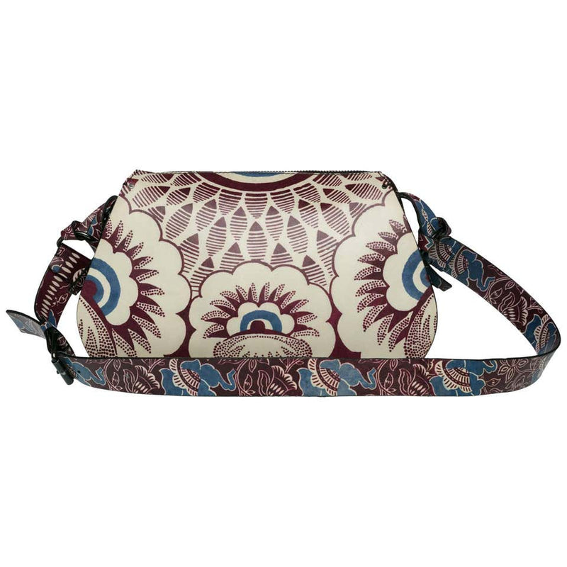 Valentino Spring Runway Mixed Floral Print Leather Shoulder Bag, 2015