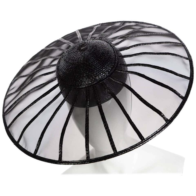 Yves Saint Laurent YSL Couture Collectors Black Hat, 1980s