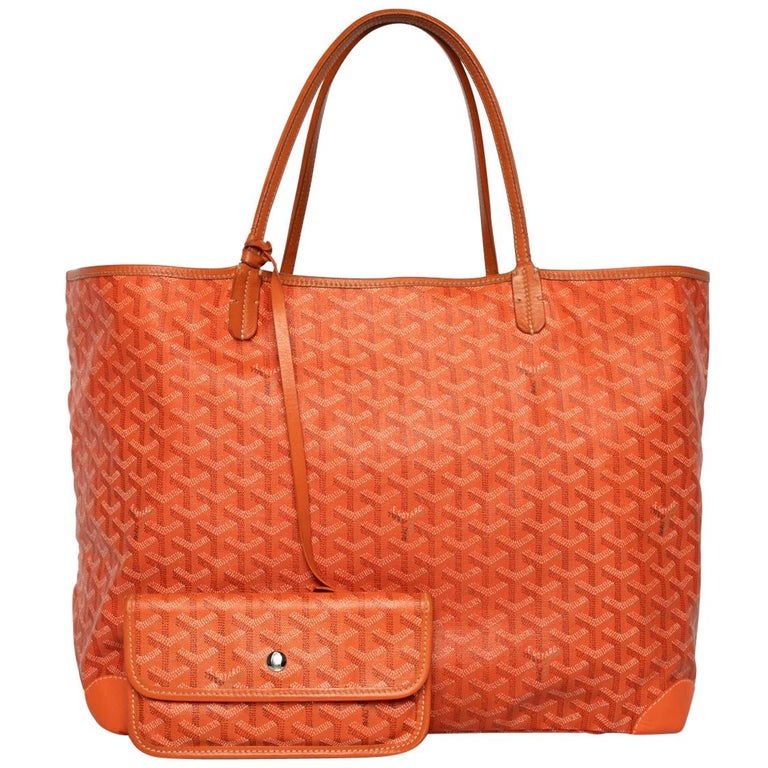 Orange goyard tote bag Clearance