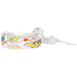 Miu Miu Runway Lucite Painted Choker Necklace, 2014