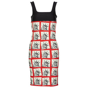 Fausto Puglisi Statue of Liberty Bodycon Dress, 2014