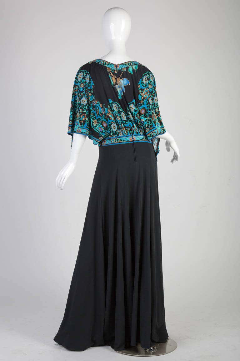Leonard Paris 1970s Maxi Dress
