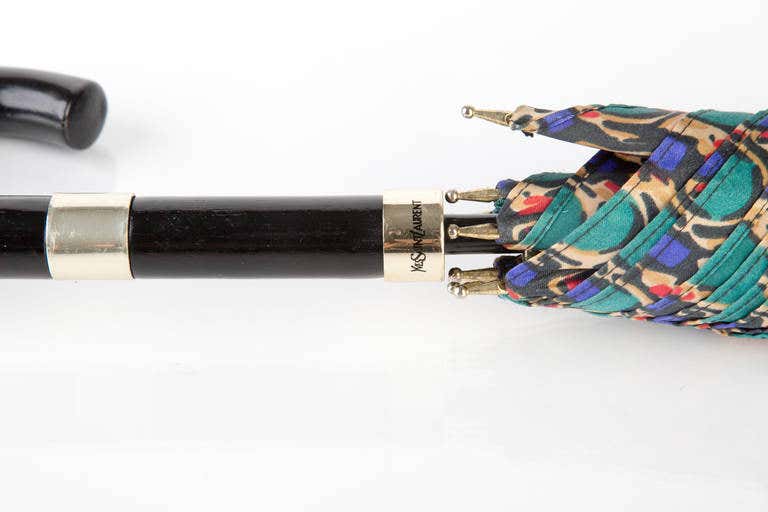 Yves Saint Laurent Jewel Print Umbrella YSL