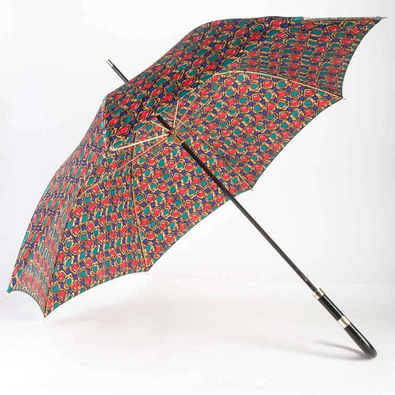 Yves Saint Laurent Jewel Print Umbrella YSL