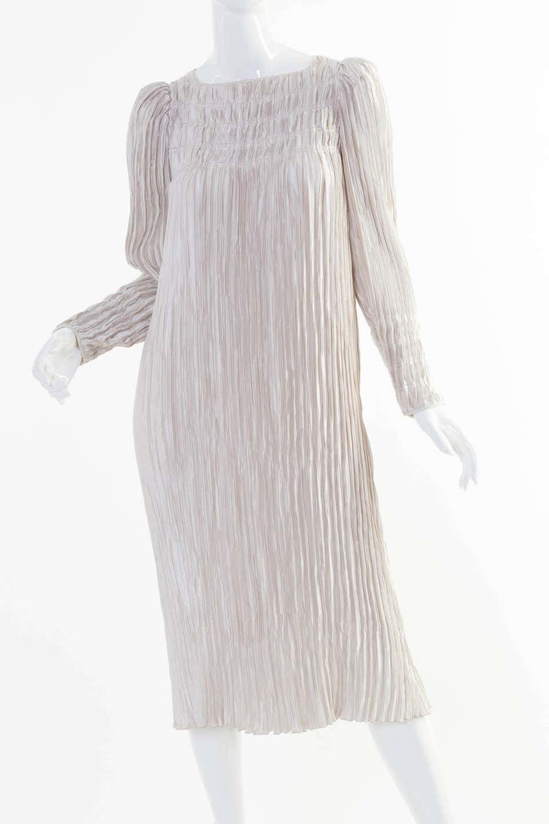 Mary McFadden Couture Pleated Dress