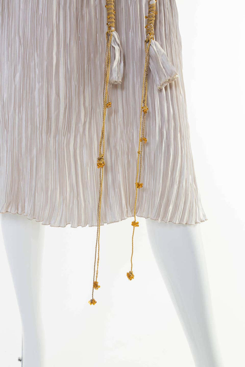 Mary McFadden Couture Pleated Dress