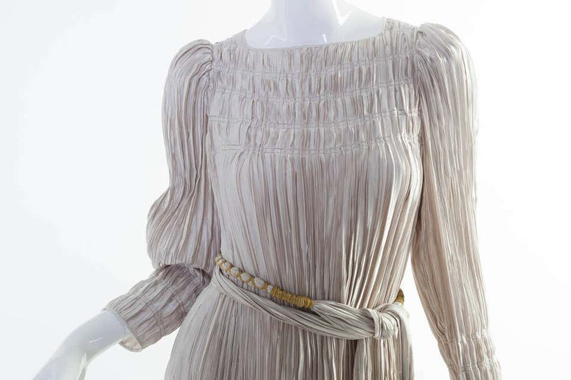 Mary McFadden Couture Pleated Dress