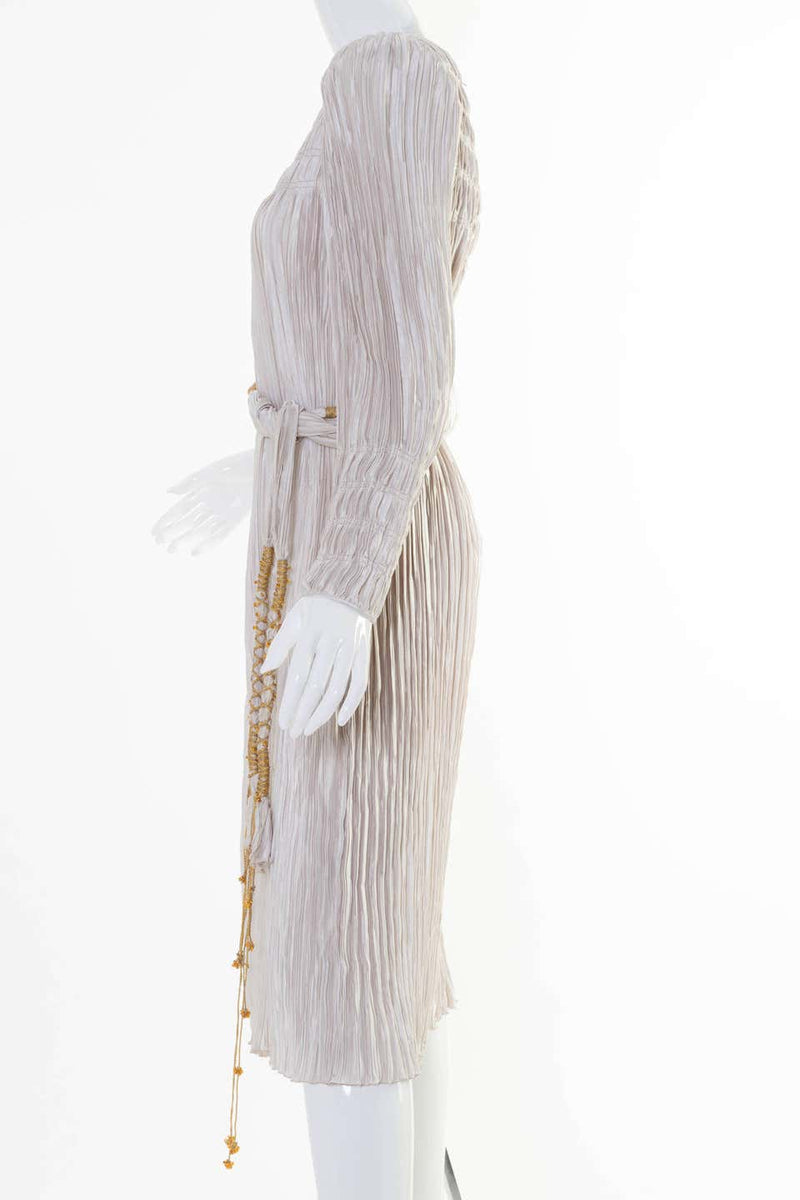 Mary McFadden Couture Pleated Dress