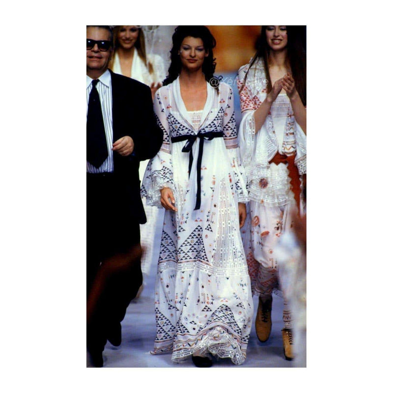 Chloé Phoebe Philo Limited Edition Silk Dress Fall 2005