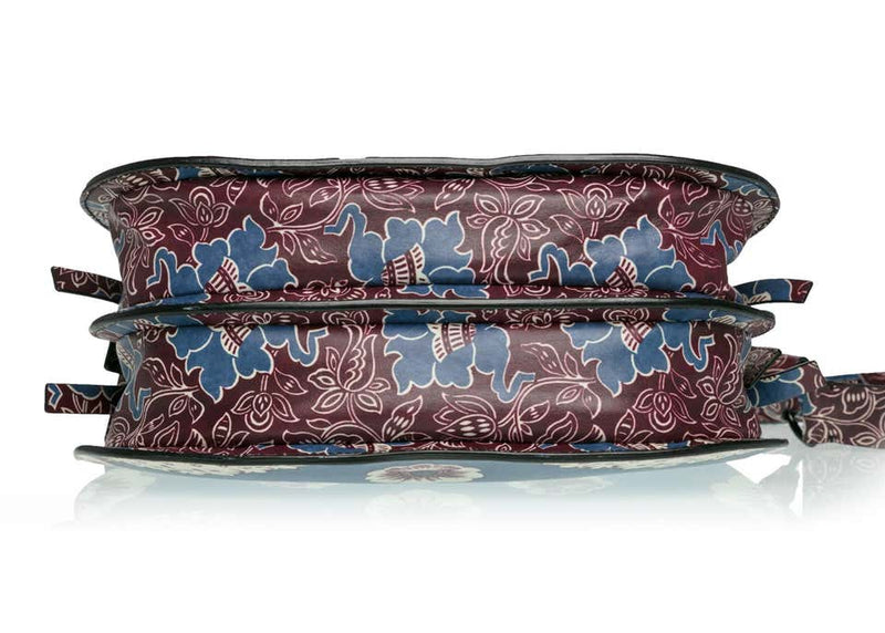 Valentino Spring Runway Mixed Floral Print Leather Shoulder Bag, 2015