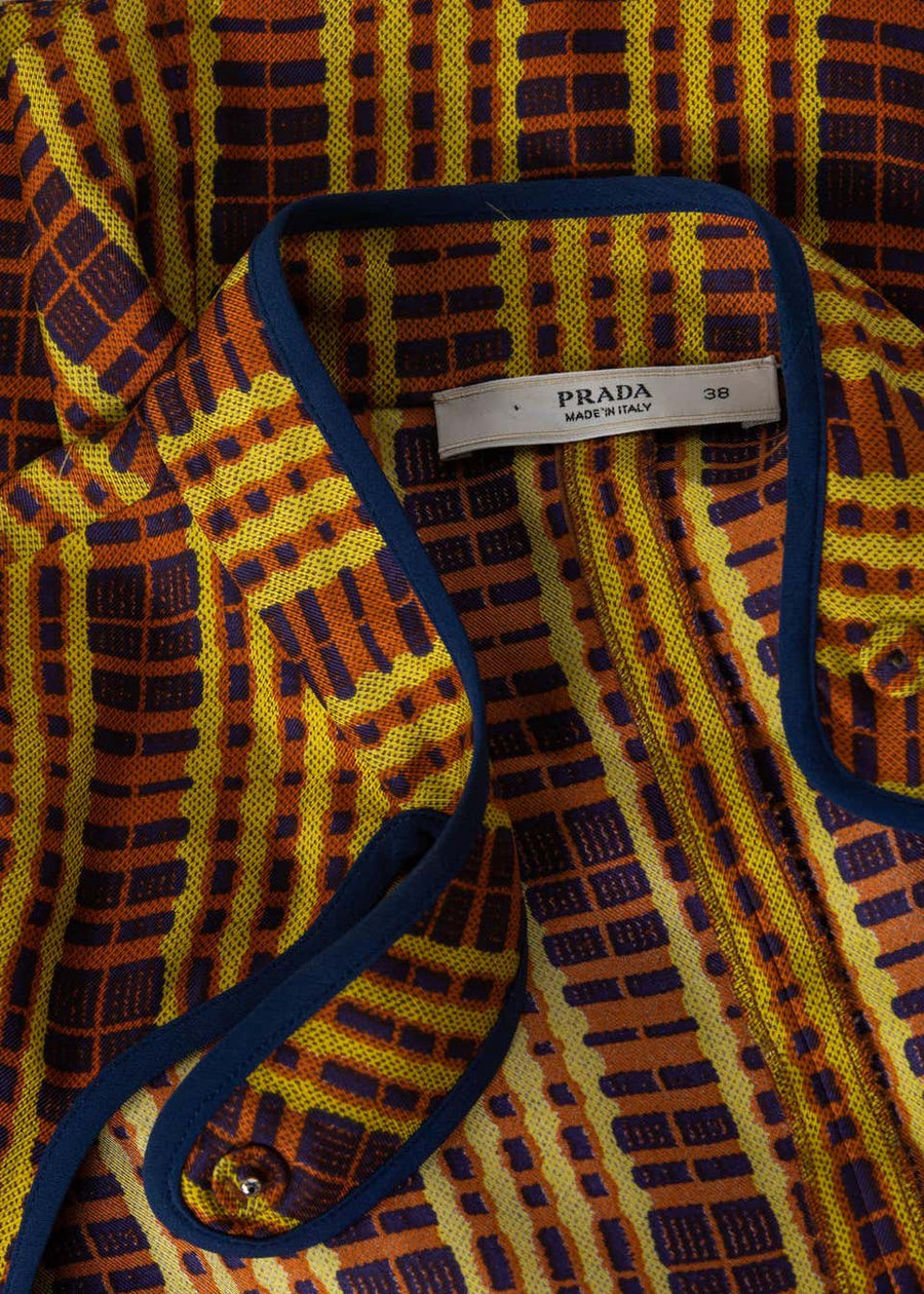 Prada Re-Nylon abstract-print shirt | Eraldo.com NU