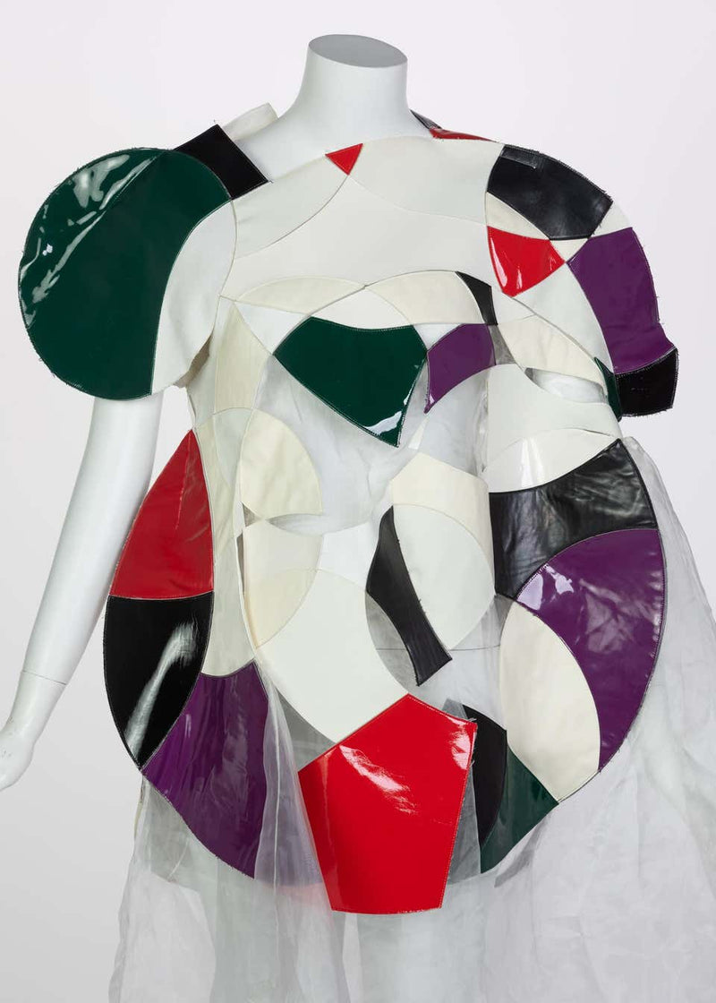 Junya Watanabe Comme des Garcons Orphic-Cubism Dress Runway, 2015