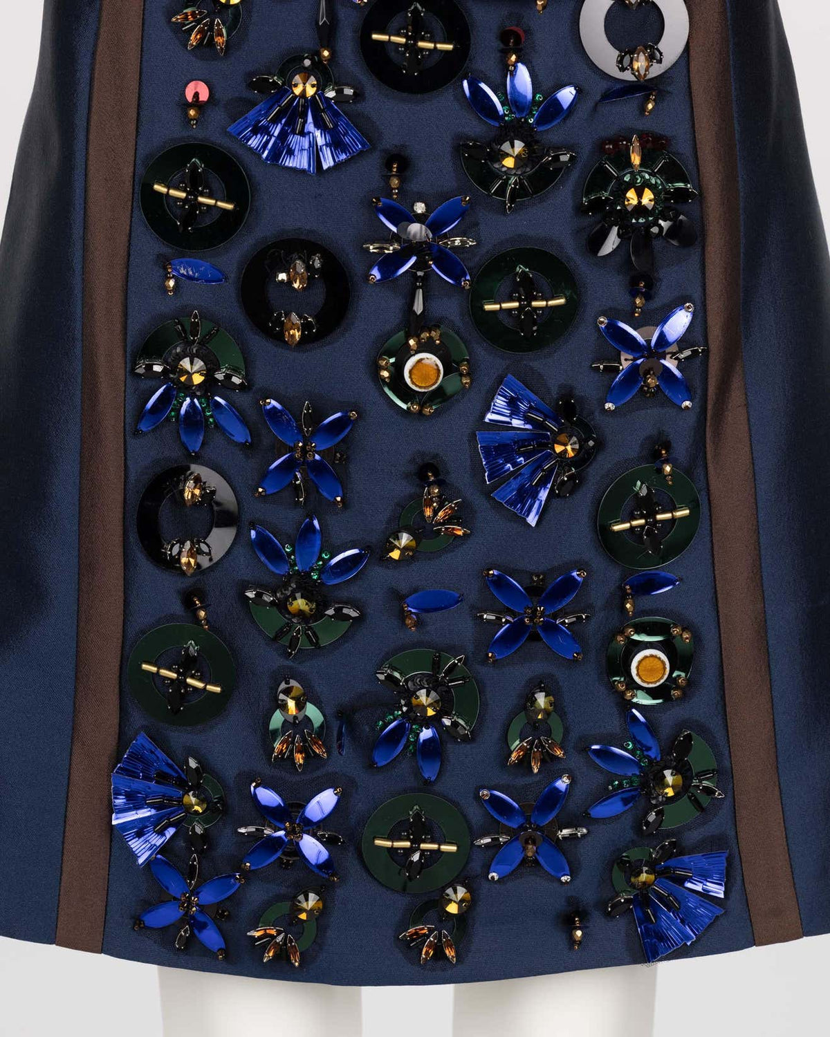 Prada S/S 2005 Crystal Embellished Skirt Suit – Basha Gold