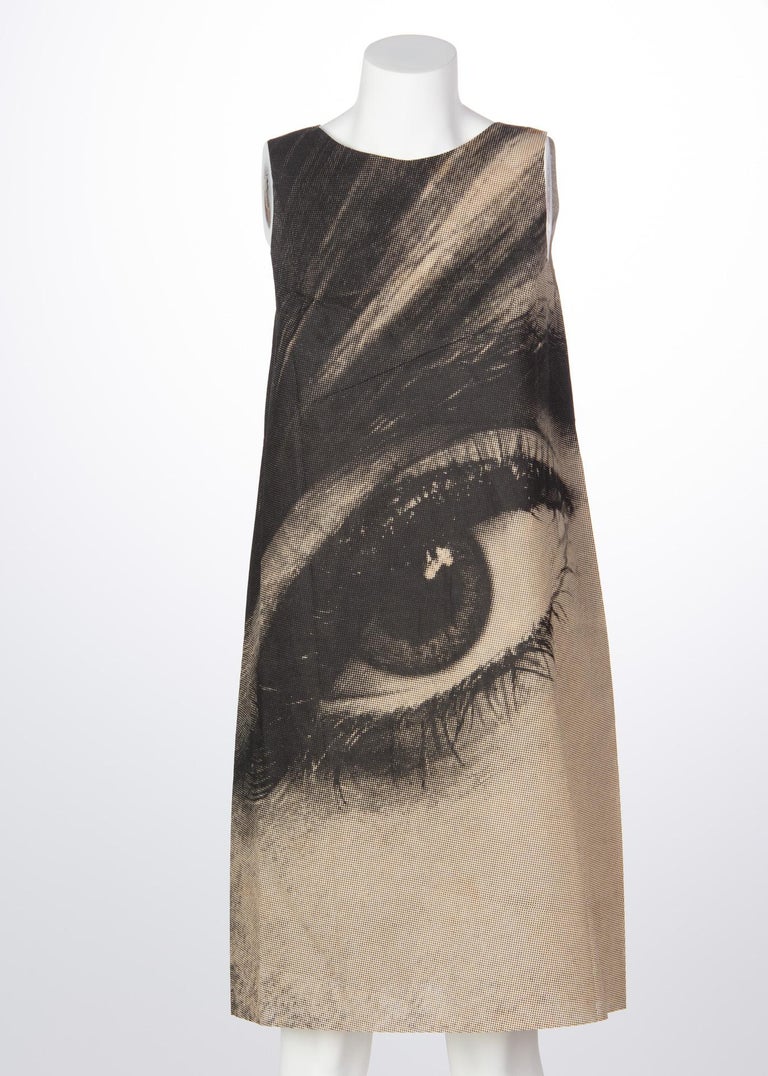 London Series Poster 1st Edition "Eye" Paper Dress by Harry Gordon, 1968