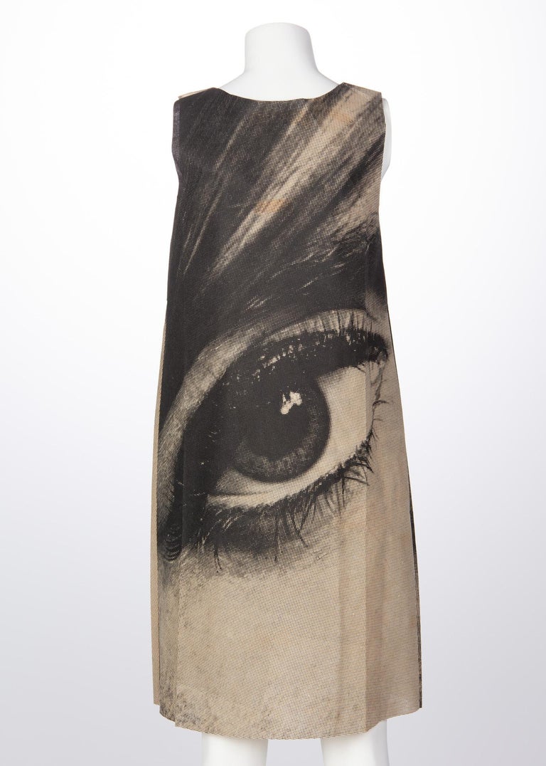 London Series Poster 1st Edition "Eye" Paper Dress by Harry Gordon, 1968